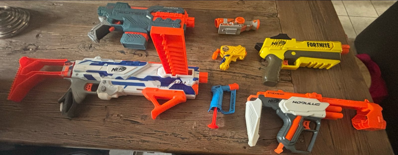 Grote Nerf Laster Set: Fortnite, Elite 2.0 & meer (Z.G.A.N., Ophalen of Verzenden, Zo goed als nieuw