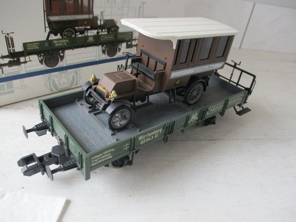 Märklin Museums-Wagen 1991 K Württ Post Spoor 1, Gelijkstroom of Wisselstroom, Ophalen of Verzenden, Märklin, Nieuw