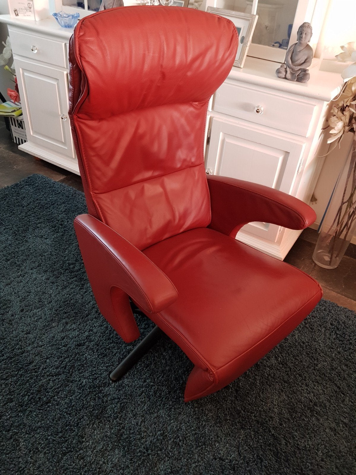 Electrice relaxstoel merk is Okin, Ophalen, Relax, Gebruikt, Minder dan 75 cm