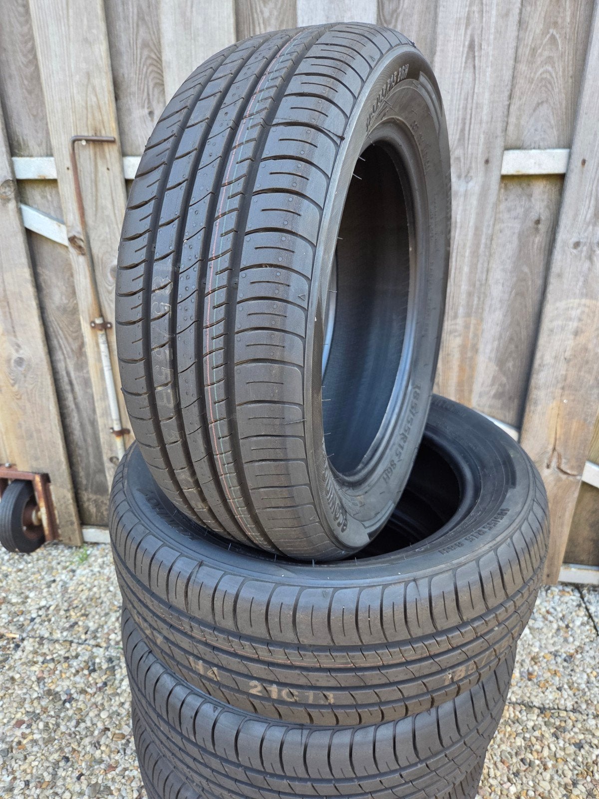 185 55 15 kumho zomerbanden nieuw/demo! 240,- incl montage, Auto-onderdelen, Banden en Velgen, 15 inch, Nieuw, Band(en), Personenwagen
