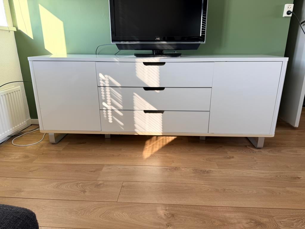 Dressoir wit, Ophalen, Gebruikt, 150 tot 200 cm, Minder dan 100 cm