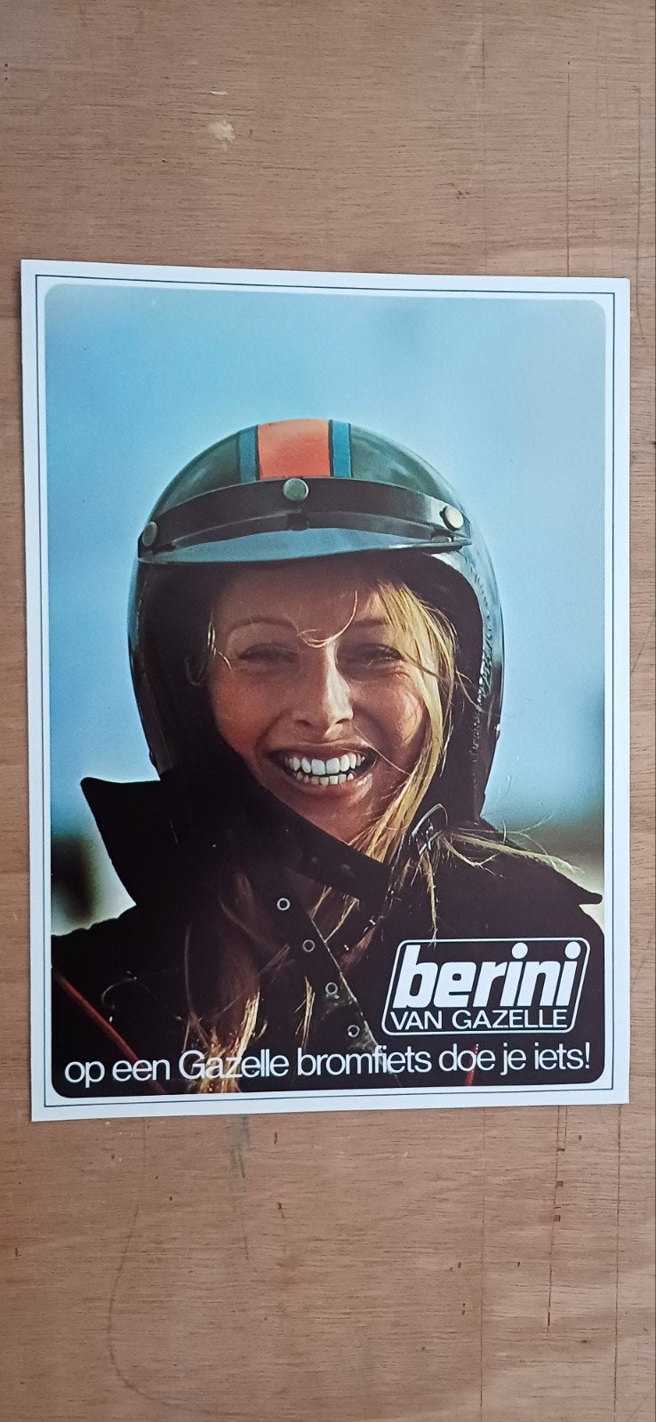 Berini  VEV 600 van Gazelle folder  NOS., Ophalen of Verzenden, Nieuw
