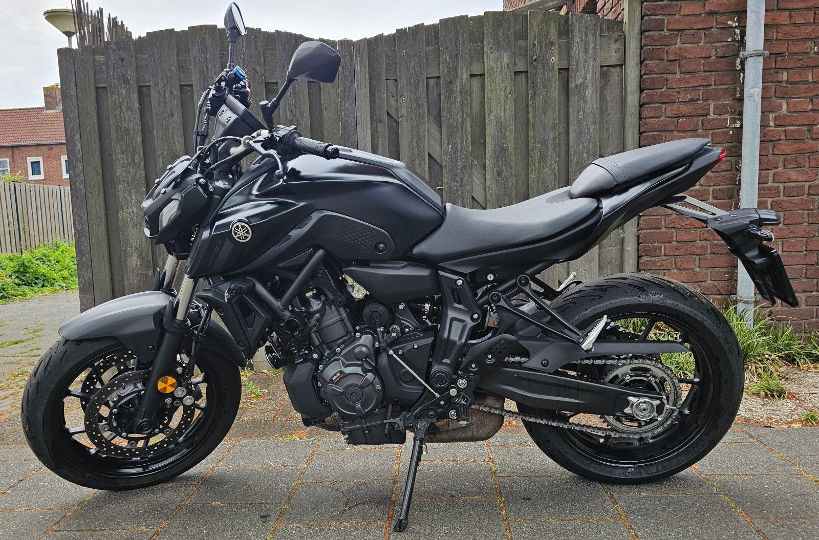 Prachtige Yamaha MT-07  2023 35 kW/A2  in nieuwstaat met ABS, Motoren, Motoren | Yamaha, Particulier, Naked bike, 12 t/m 35 kW