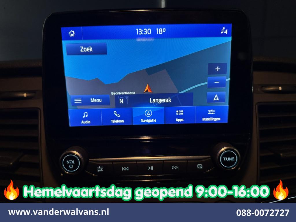 Ford Transit Custom 2.0 TDCI 130pk L2H1 Dubbele Cabine Euro6, Auto's, Voorwielaandrijving, 4 cilinders, 2113 kg, 2800 kg