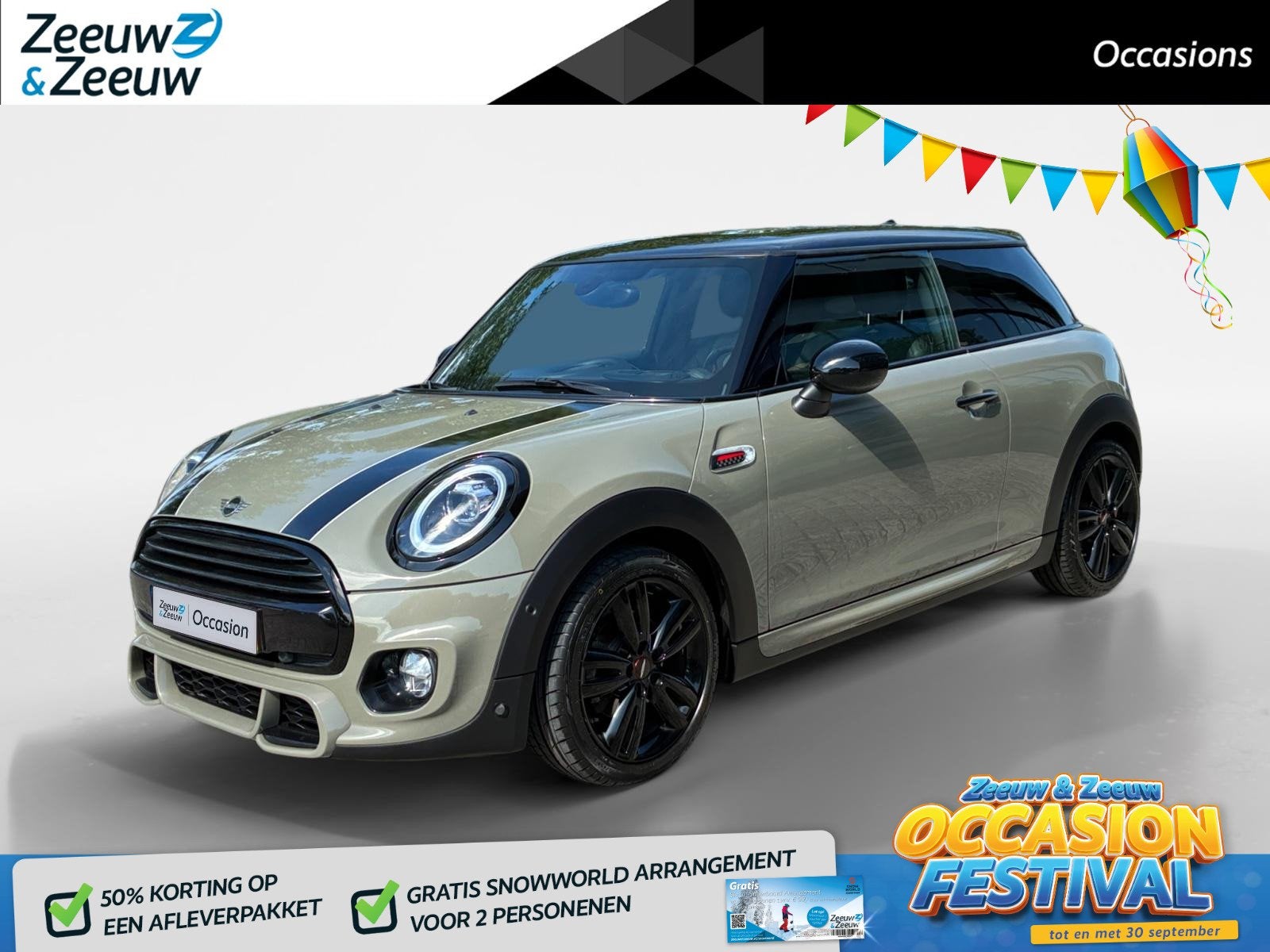 MINI 3-Deurs 1.5 Cooper Works, Auto's, 136 pk, Gebruikt, 4 stoelen, Bedrijf