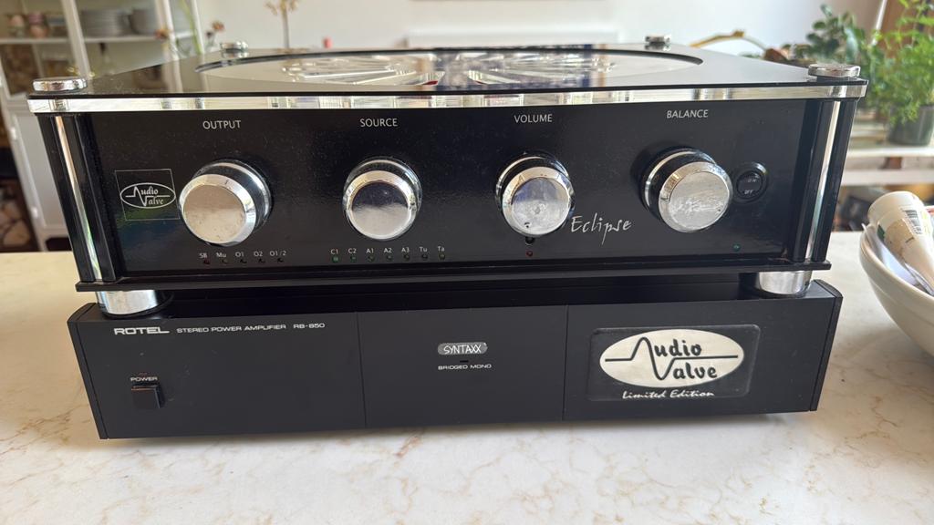 Audio Valve Ecplise buizen voorversterker + Syntaxx Keystone, Audio, Tv en Foto, Buizenversterkers, Ophalen, Versterker