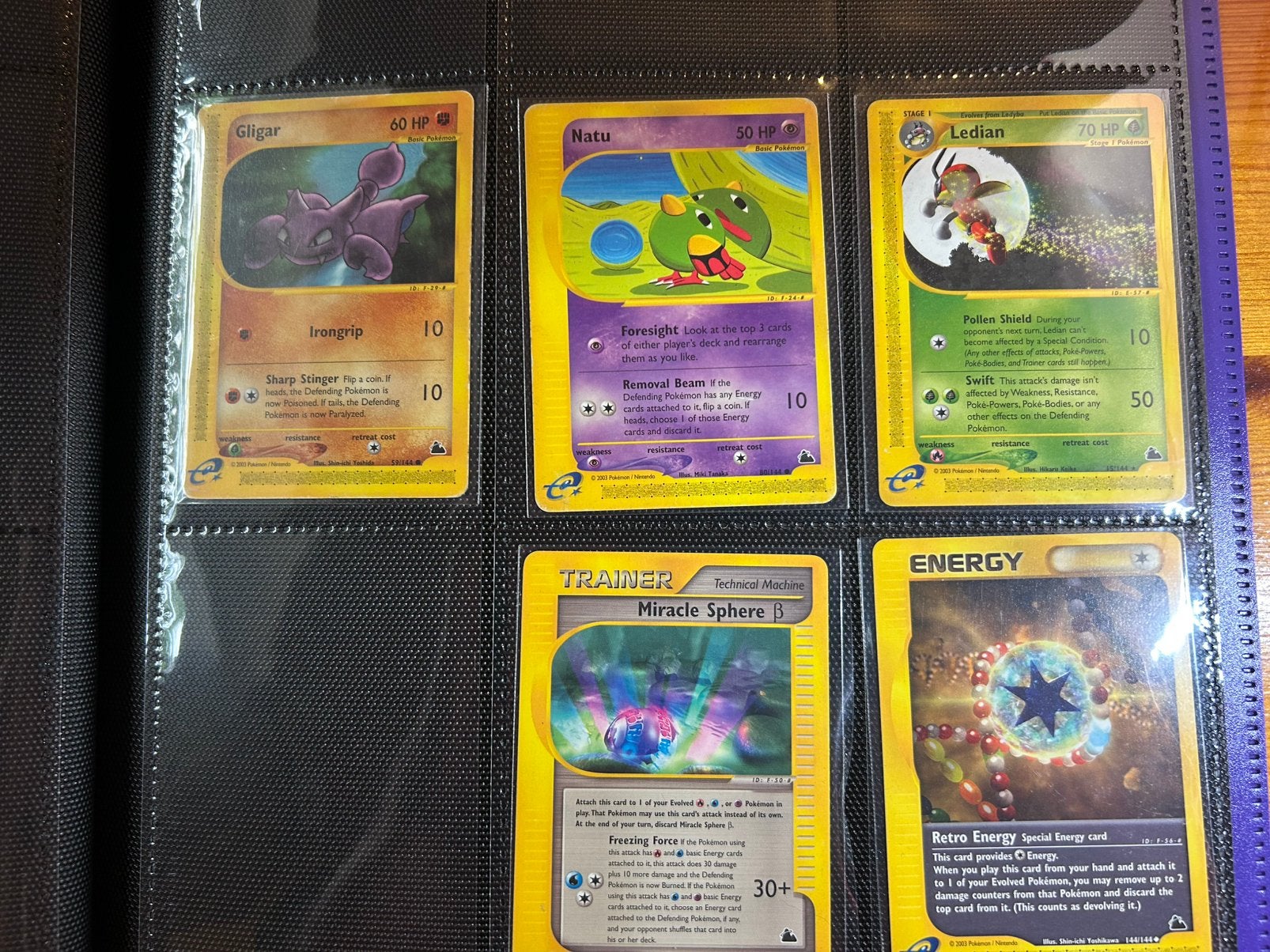 Skyridge Pokémon Card Bundle E-Reader Vintage, Ophalen of Verzenden, Zo goed als nieuw, Meerdere kaarten