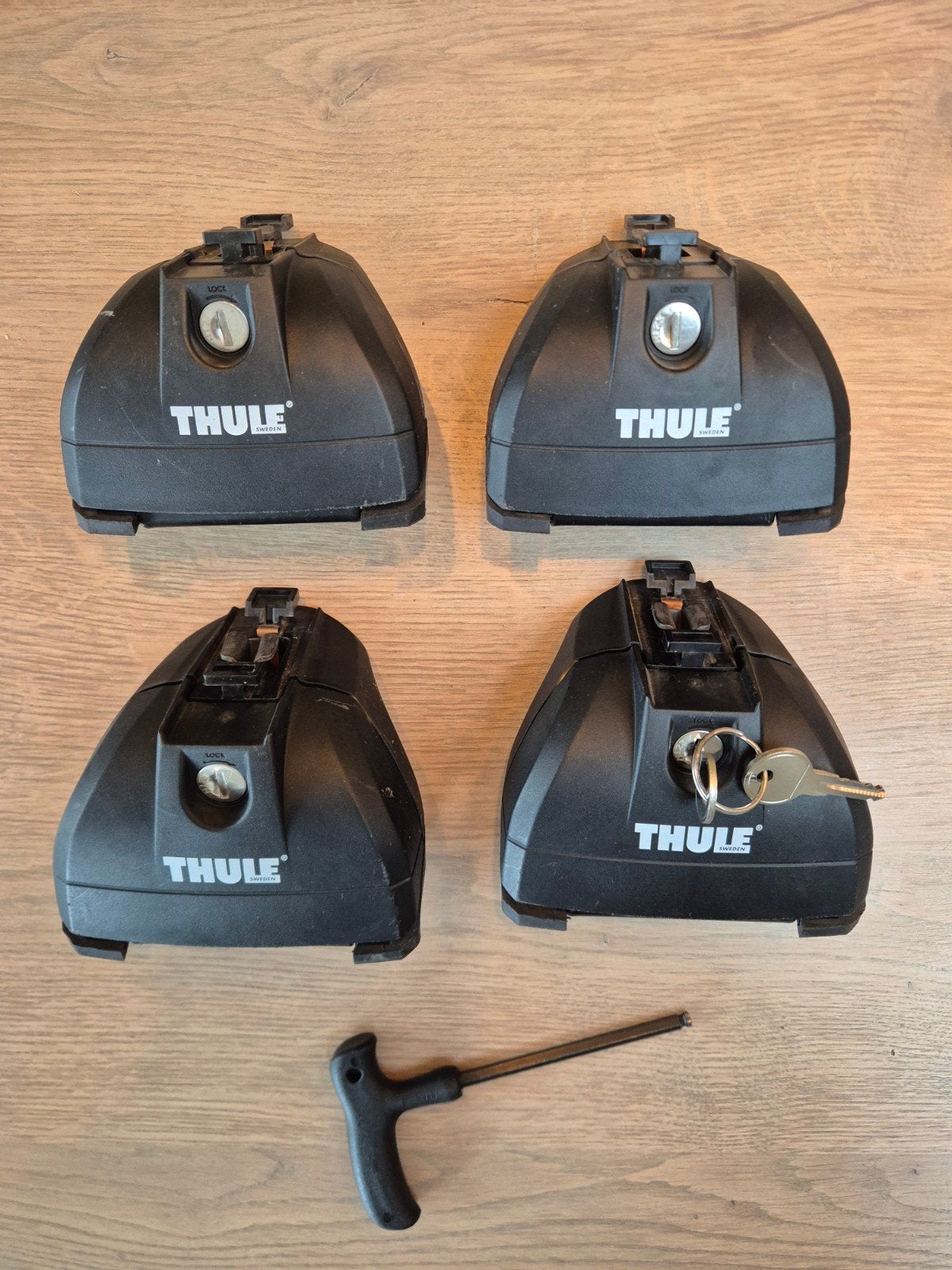 Thule rapid system 753 inclusief Thule-kit 4066 voor Renault, Auto diversen, Ophalen of Verzenden, Gebruikt