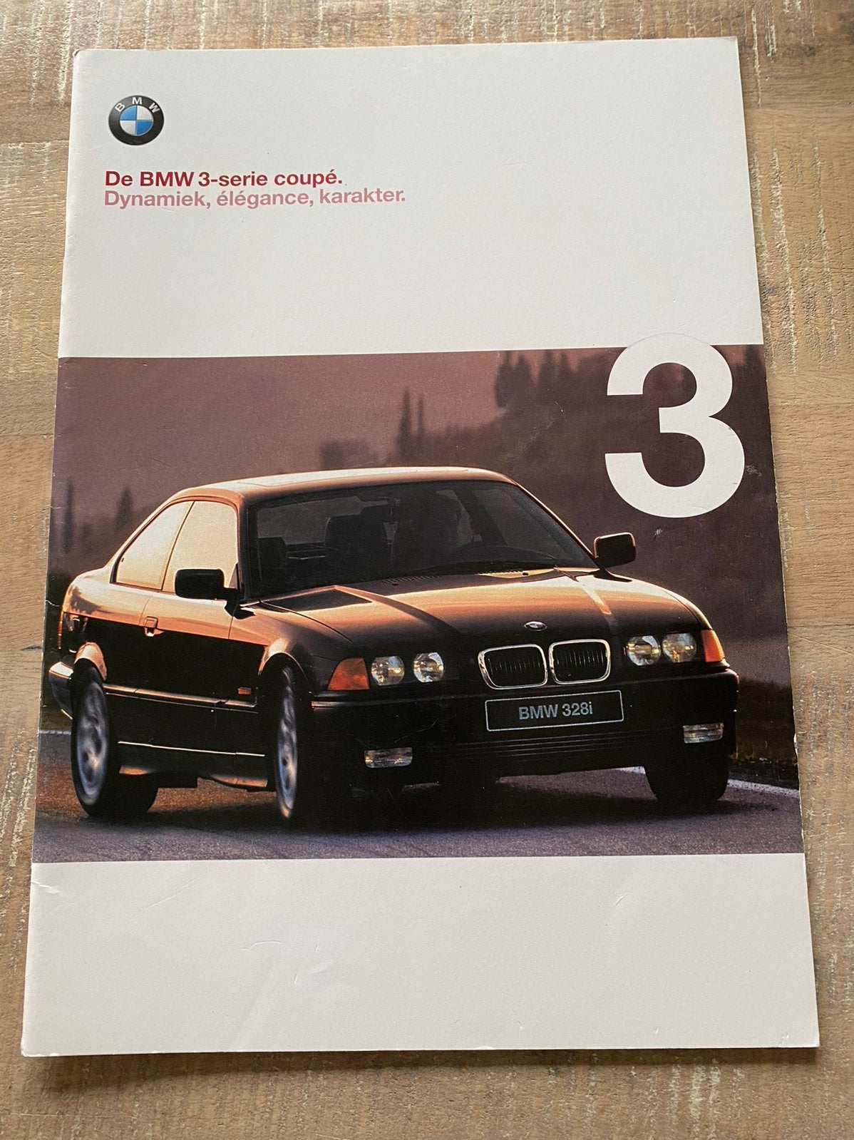 Brochure BMW E36 3 serie Coupé 1998, Ophalen of Verzenden, Zo goed als nieuw, BMW
