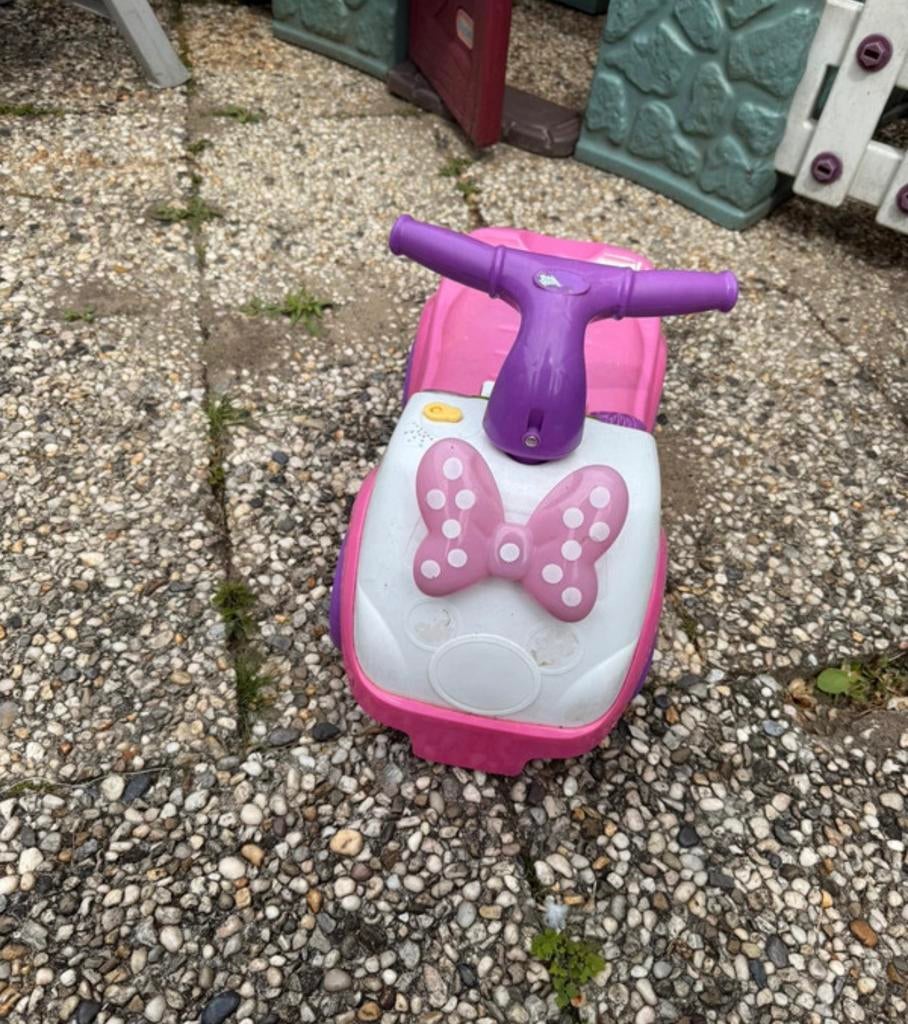 Minnie Mouse loopauto, Ophalen of Verzenden, Gebruikt
