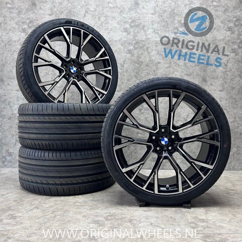 22 inch Performance velgen + zomerbanden BMW X5 X6, Gebruikt, -, 275 mm, -