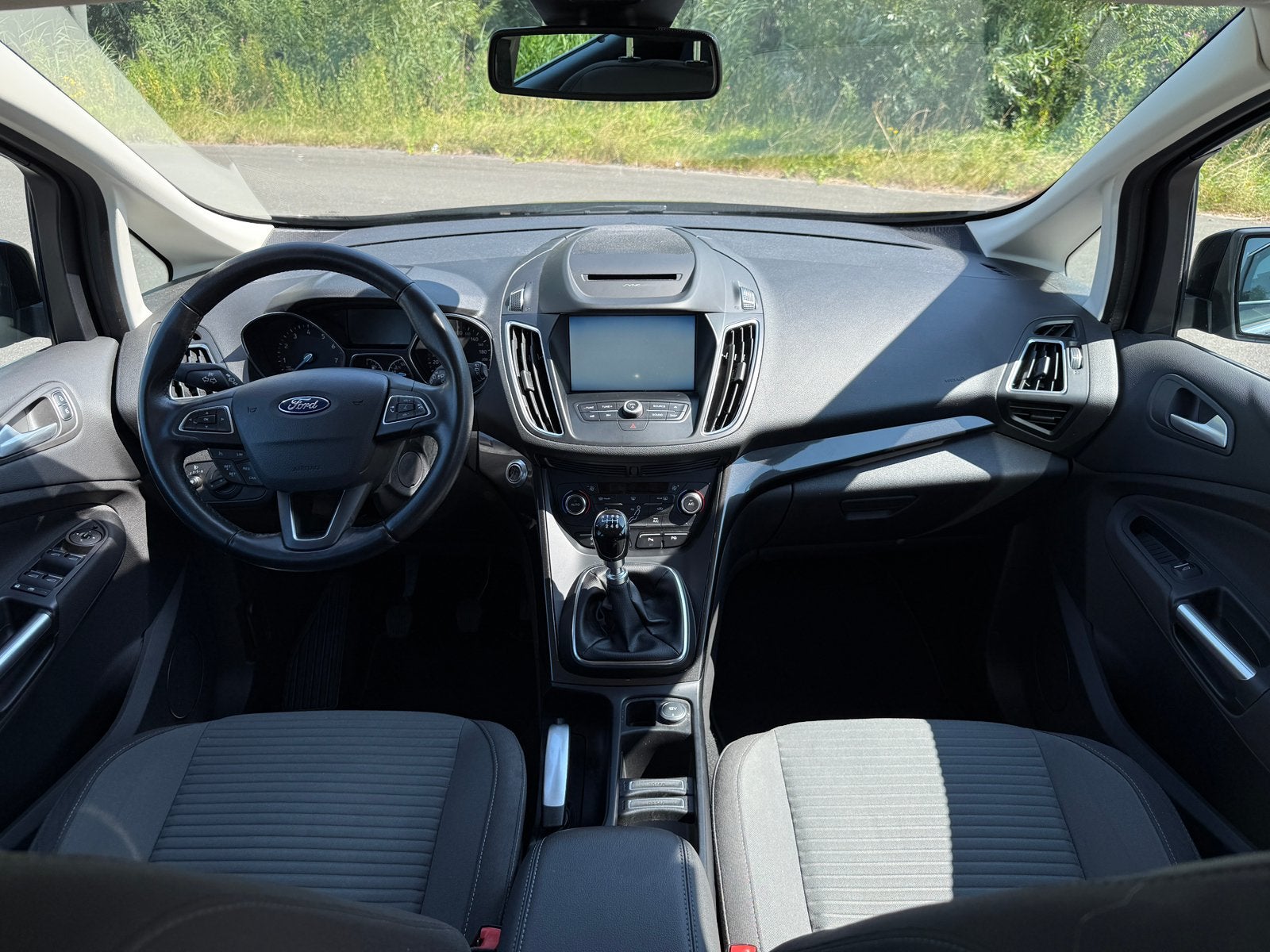Ford C-Max 2015 Titanium | Dealer Ondr. | Climate | Cruise, Auto's, Voorwielaandrijving, Zwart, Zwart, Origineel Nederlands