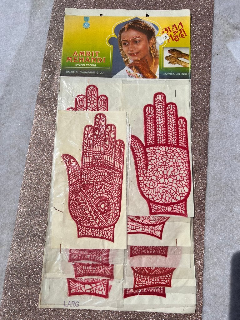 Stickers voor Henna patronen - Diverse sets, Ophalen of Verzenden, Nieuw, Meerdere stickers