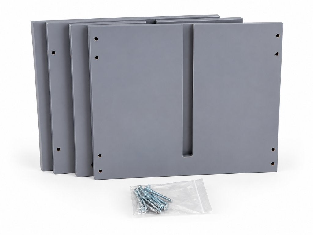 IKEA EXPEDIT/KALLAX Inzetstuk Grijs – Origineel Vakinzet, Gebruikt, 25 tot 50 mm, Ophalen of Verzenden, Plank