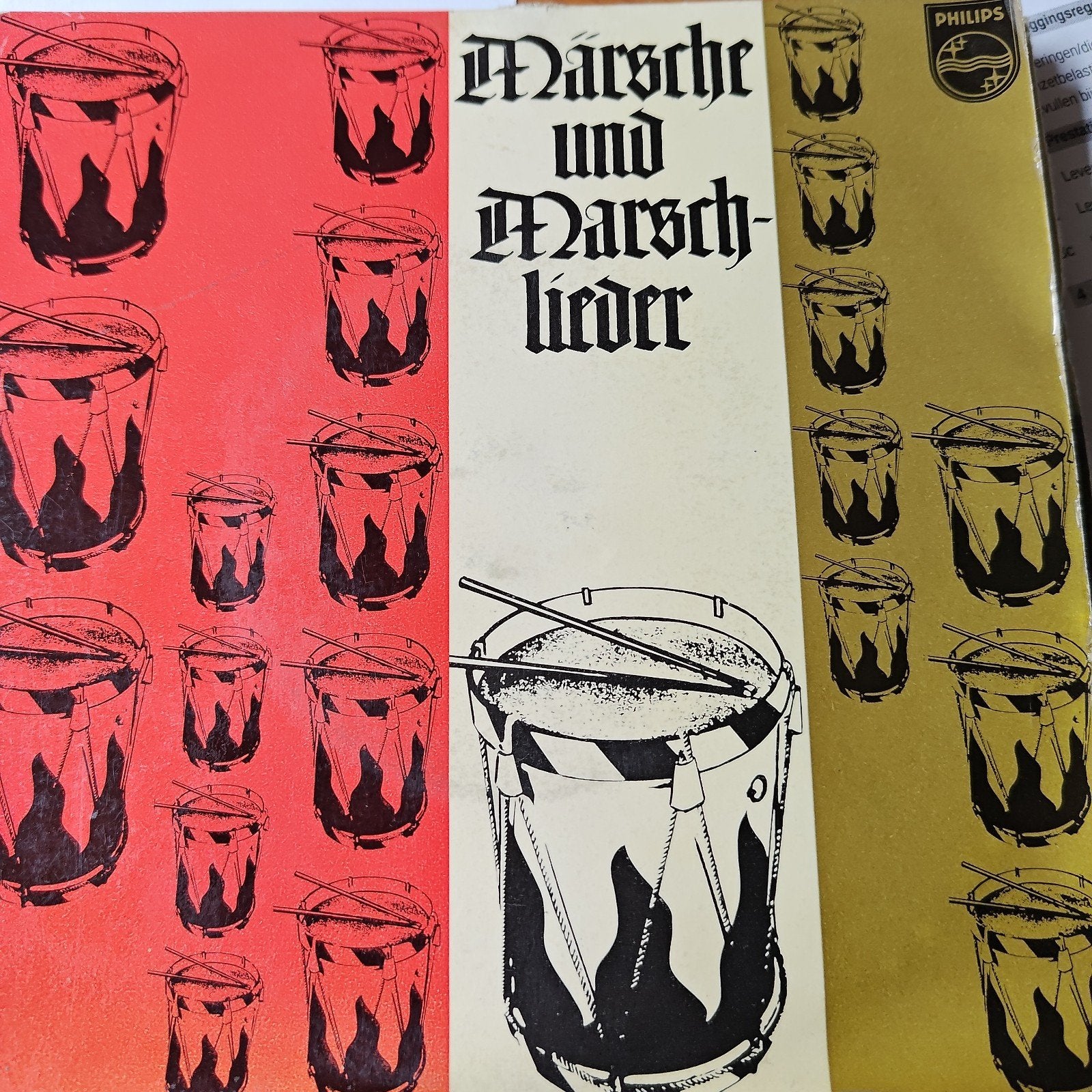 Märsche und Marschlieder 5 - Philips EP, Ophalen of Verzenden, Gebruikt