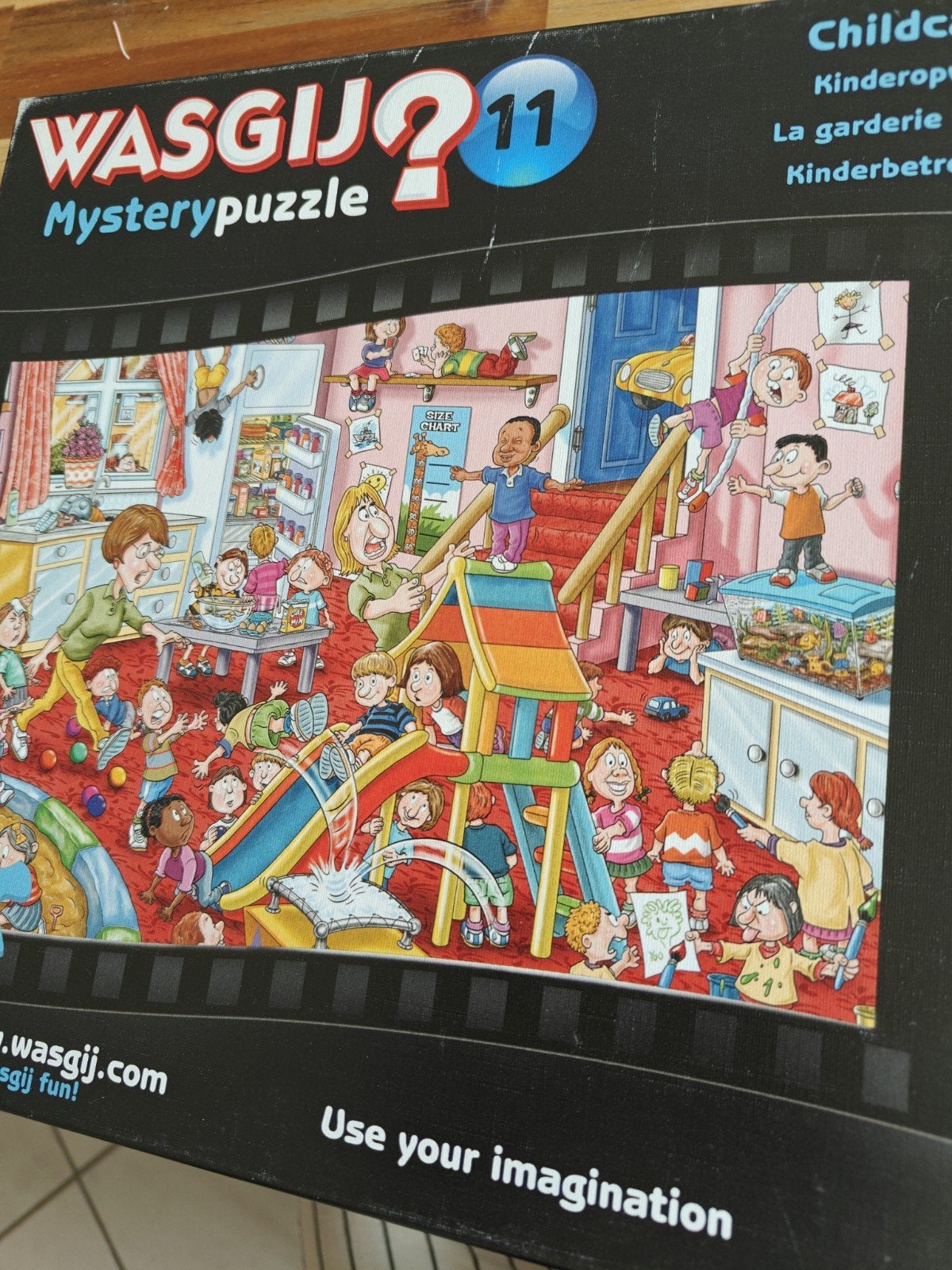 WasGij puzzel Mystery nr 11 Kinderopvang, Hobby en Vrije tijd, Denksport en Puzzels, Ophalen, 500 t/m 1500 stukjes, Zo goed als nieuw
