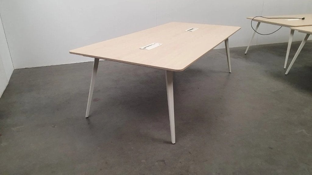 Gispen TEAM TM design tafel dutch design modulair, Huis en Inrichting, .., Gebruikt, Elektrisch, ..