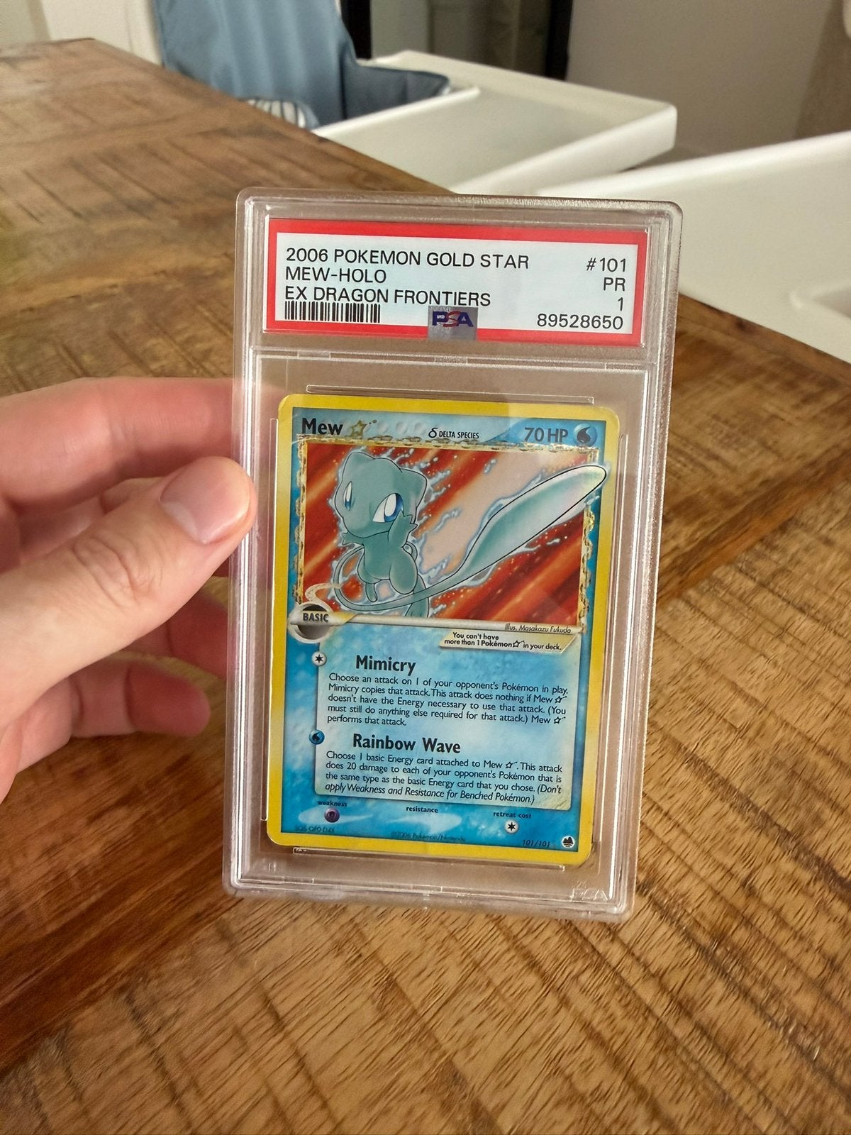 Mew Gold Star PSA1, Hobby en Vrije tijd, Verzamelkaartspellen | Pokémon, Ophalen, Losse kaart