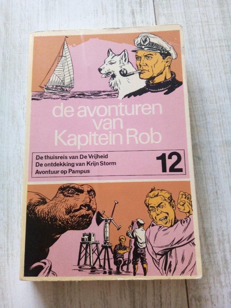 de avonturen van kapitein rob deel 12*1970*1ste druk-P.Kuhn, Boeken, Gelezen, Eén stripboek, Ophalen of Verzenden, Pieter Kuhn