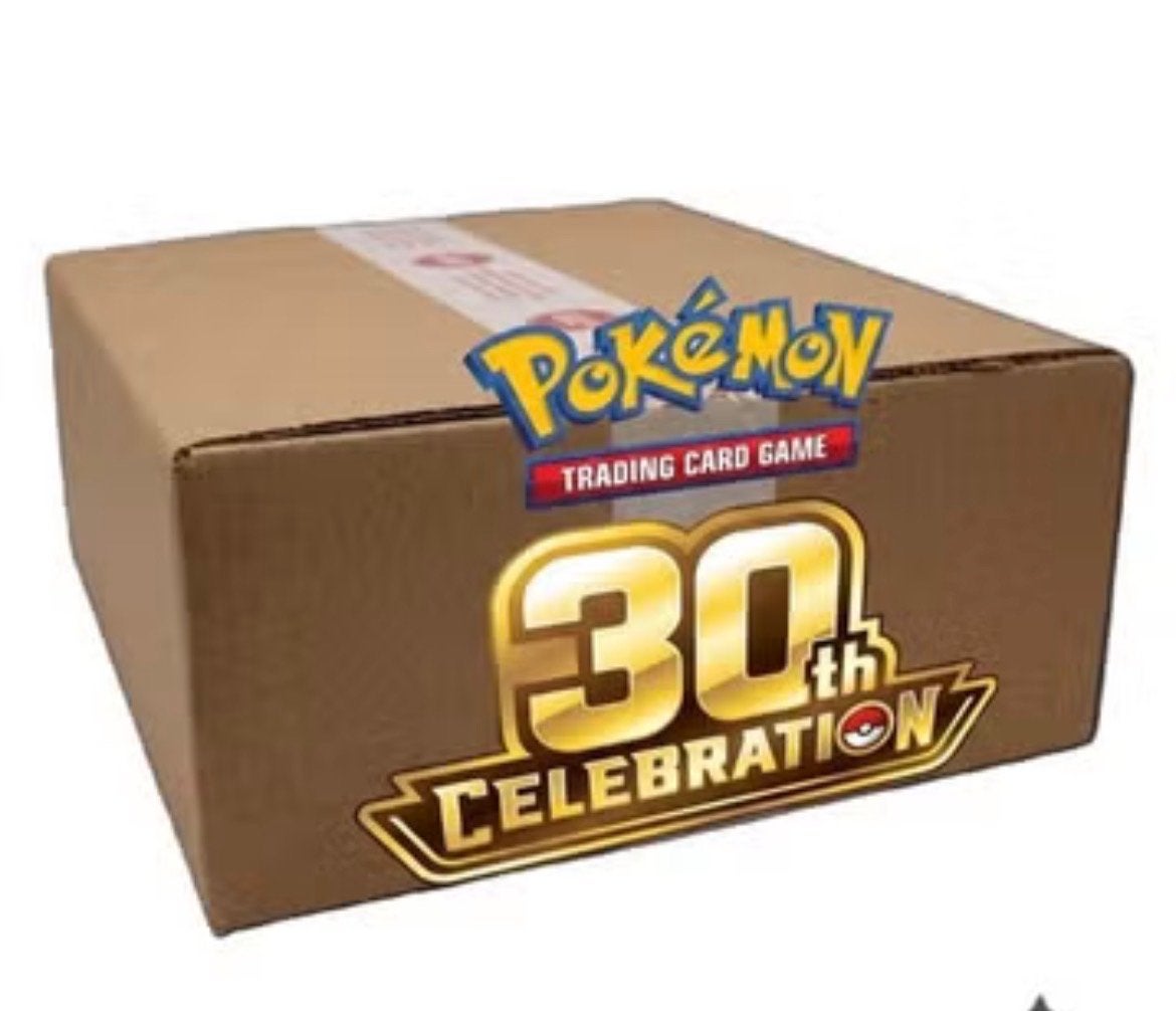 Pokémon 30th Celebration Elite Trainer Box Case, Ophalen of Verzenden, Nieuw, Overige typen