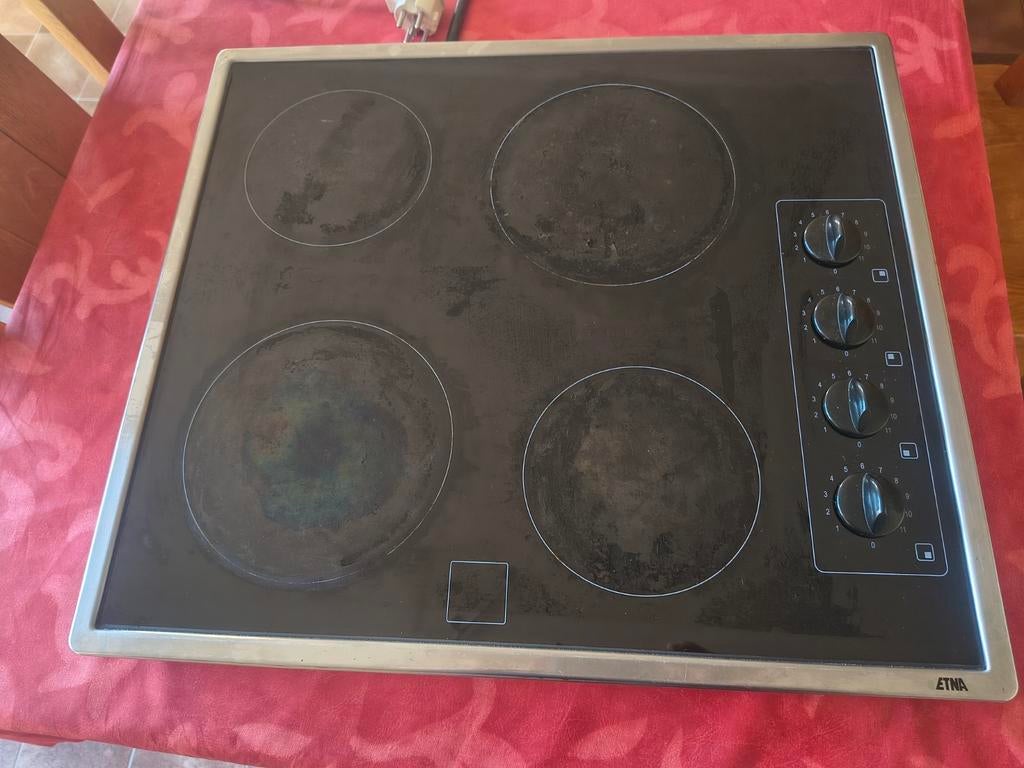 Etna Kookplaat, Ophalen, Gebruikt, 4 kookzones, Vrijstaand