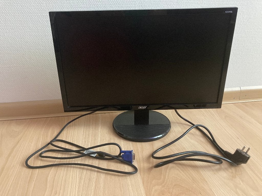 Acer K222HQL 21.5 inch Full HD Monitor, Ophalen, Gebruikt, Acer., Full HD