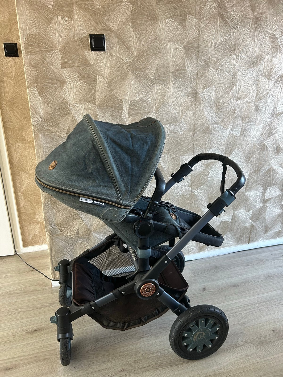 Bugaboo Kinderwagen Diesel Denim Limited Edition, Ophalen, Gebruikt, Bugaboo, Combiwagen