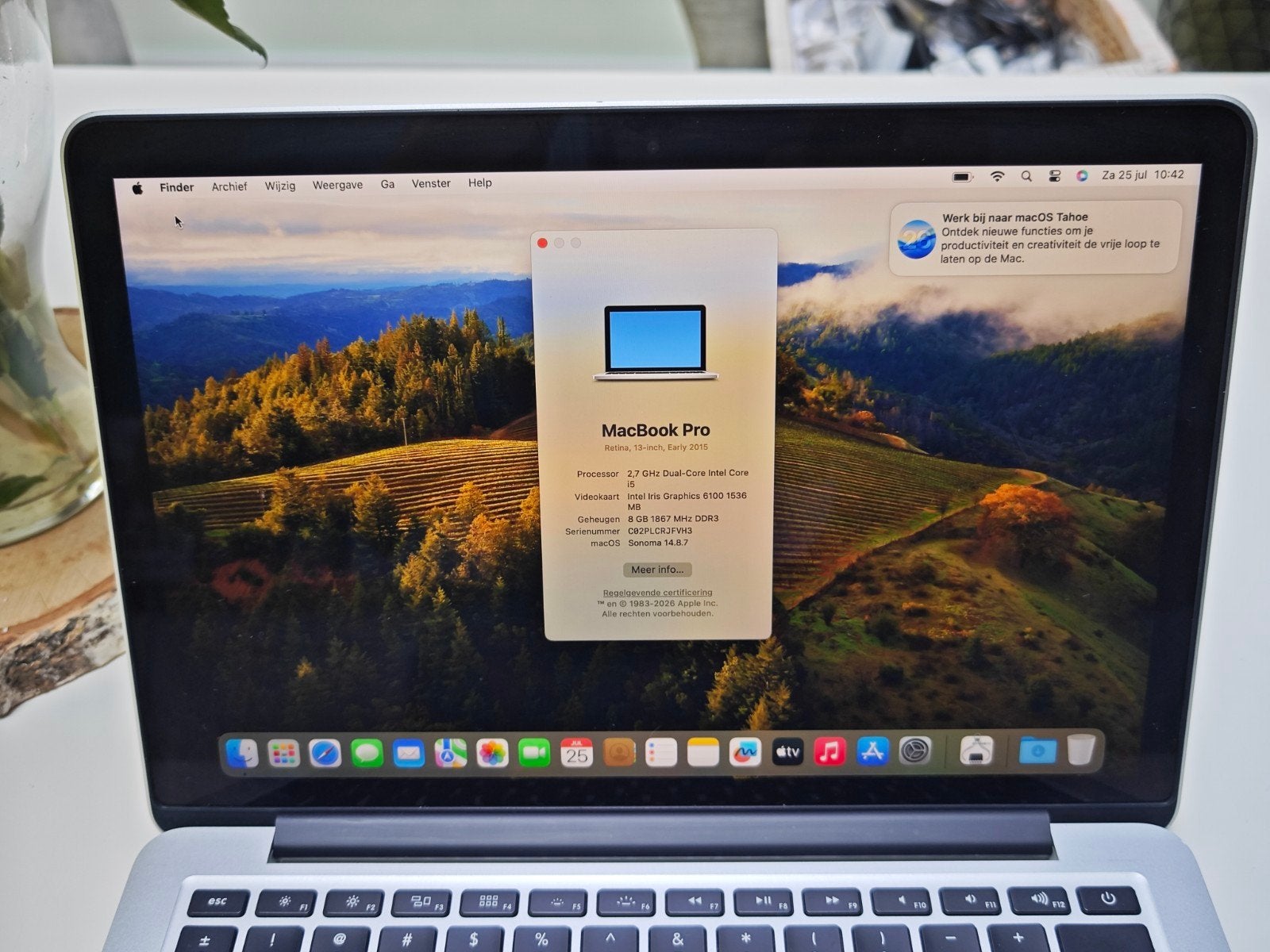 MacBook Pro 13 inch - 2.7 GHz i5, 8GB RAM, 256GB SSD, Ophalen of Verzenden, 13 inch, MacBook Pro, 2 tot 3 Ghz