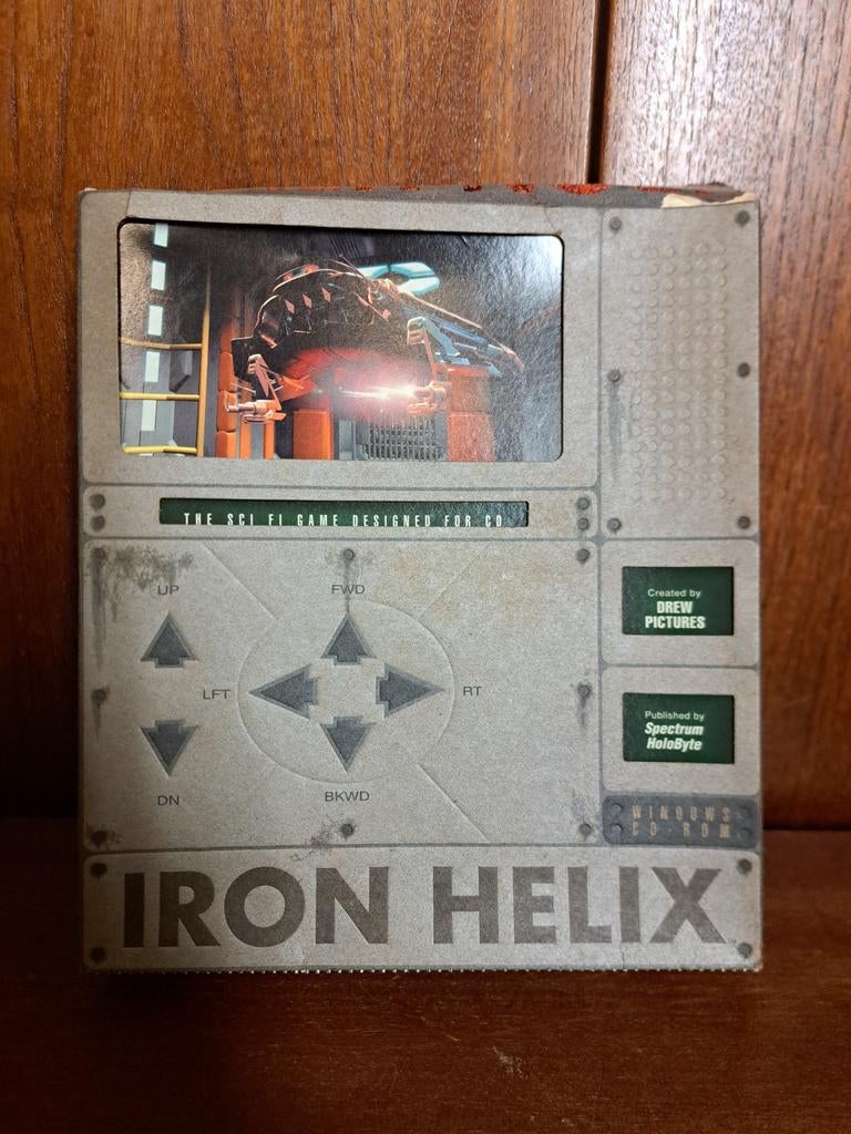 Iron Helix PC game adventure big box, Avontuur en Actie, 1 speler, Ophalen of Verzenden, Zo goed als nieuw