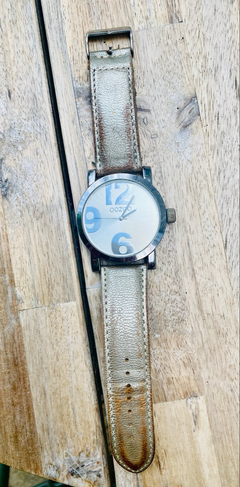 OOZOO Horloge - groot, Overige merken, Staal, Polshorloge, Ophalen of Verzenden