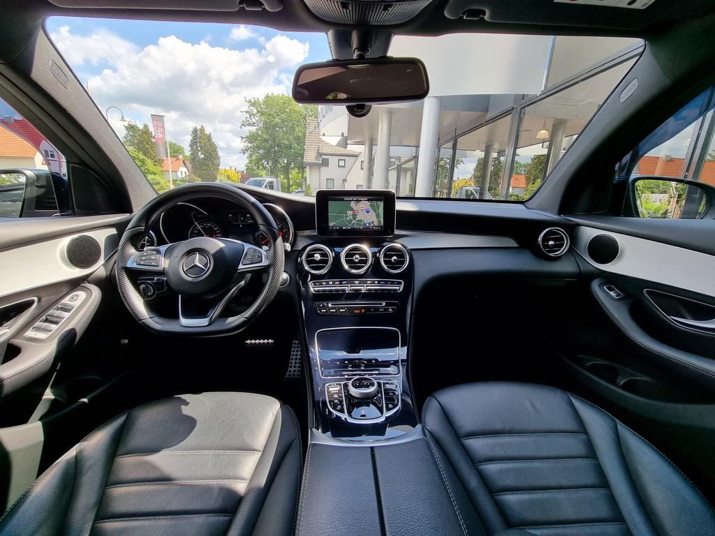 Mercedes-Benz GLC Coupé 350e Plug-In 4Matic AMG | 320pk | S, 1940 kg, Gebruikt, Zwart, 4 cilinders