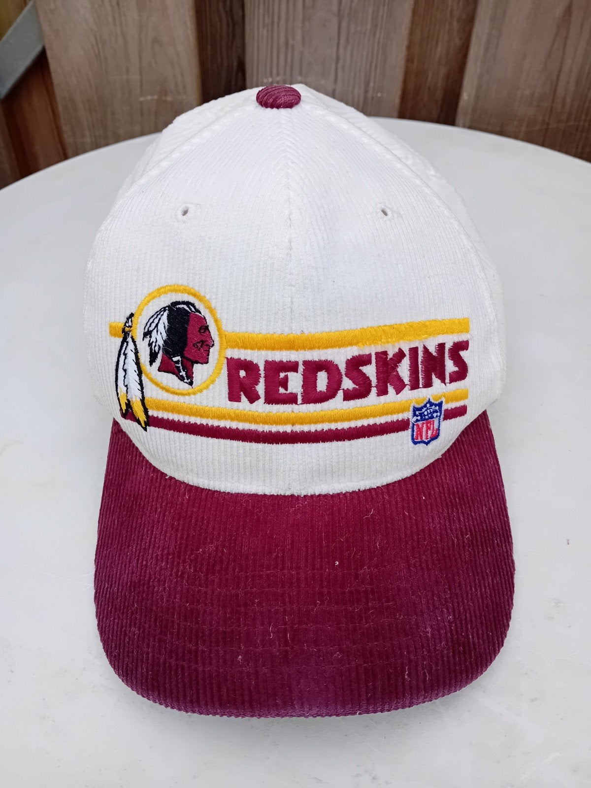 Vintage NFL Redskins Corduroy Snapback Pet - NFL The Classic, Kleding | Heren, Hoeden en Petten, The Classic, Pet, Gedragen, One size fits all