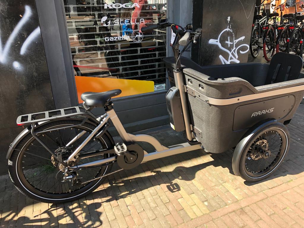Fietshokje Houtplein: Raaks Rover e-bakfiets  EPP BAK, Niet ingevuld, 4 kinderen of meer, Niet ingevuld, Nieuw