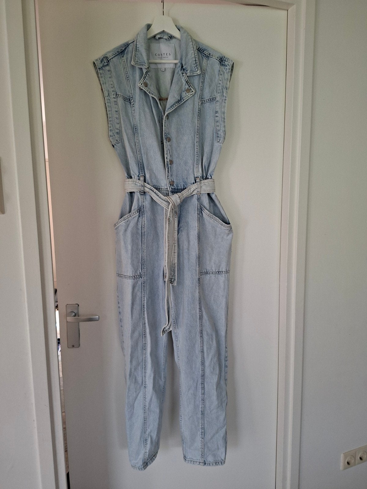 Costes Iconic Denim Jumpsuit - XL, Kleding | Dames, Blauw, Maat 46/48 (XL) of groter, Ophalen of Verzenden, Zo goed als nieuw