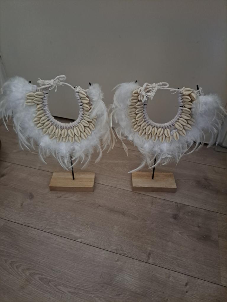 Mooie decoratie 2 stuks, Huis en Inrichting, Woonaccessoires | Overige, Ophalen, Zo goed als nieuw