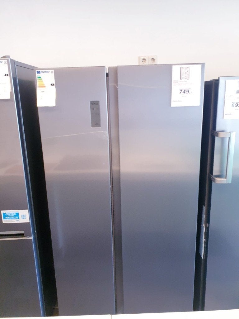 HISENSE Amerikaanse koelkast NIEUW INC FABRIEKS GARANTIE, Ophalen, 200 liter of meer, 60 cm of meer, Met aparte vriezer