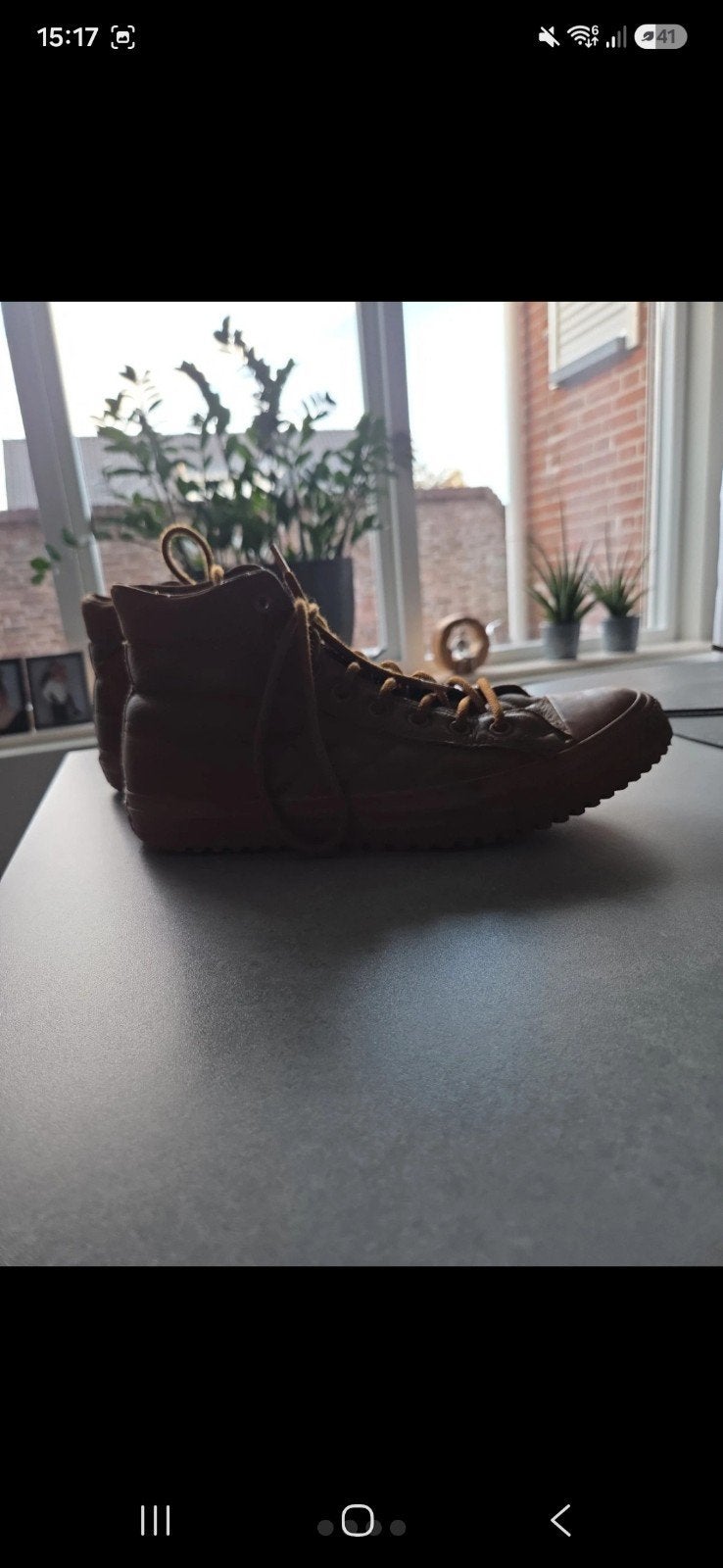 Converse All Stars maat 43, Bruin, Verzenden, Converse, Sneakers of Gympen