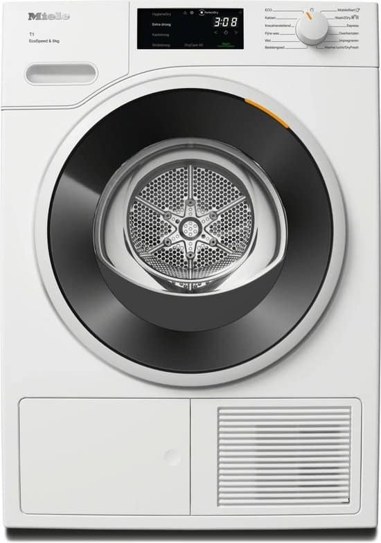 Miele TWD640WP EcoSpeed T1 Warmtepompdroger 9 kg C, Witgoed en Apparatuur, Wasdrogers, Triple J Online, Info@triplejonline.nl