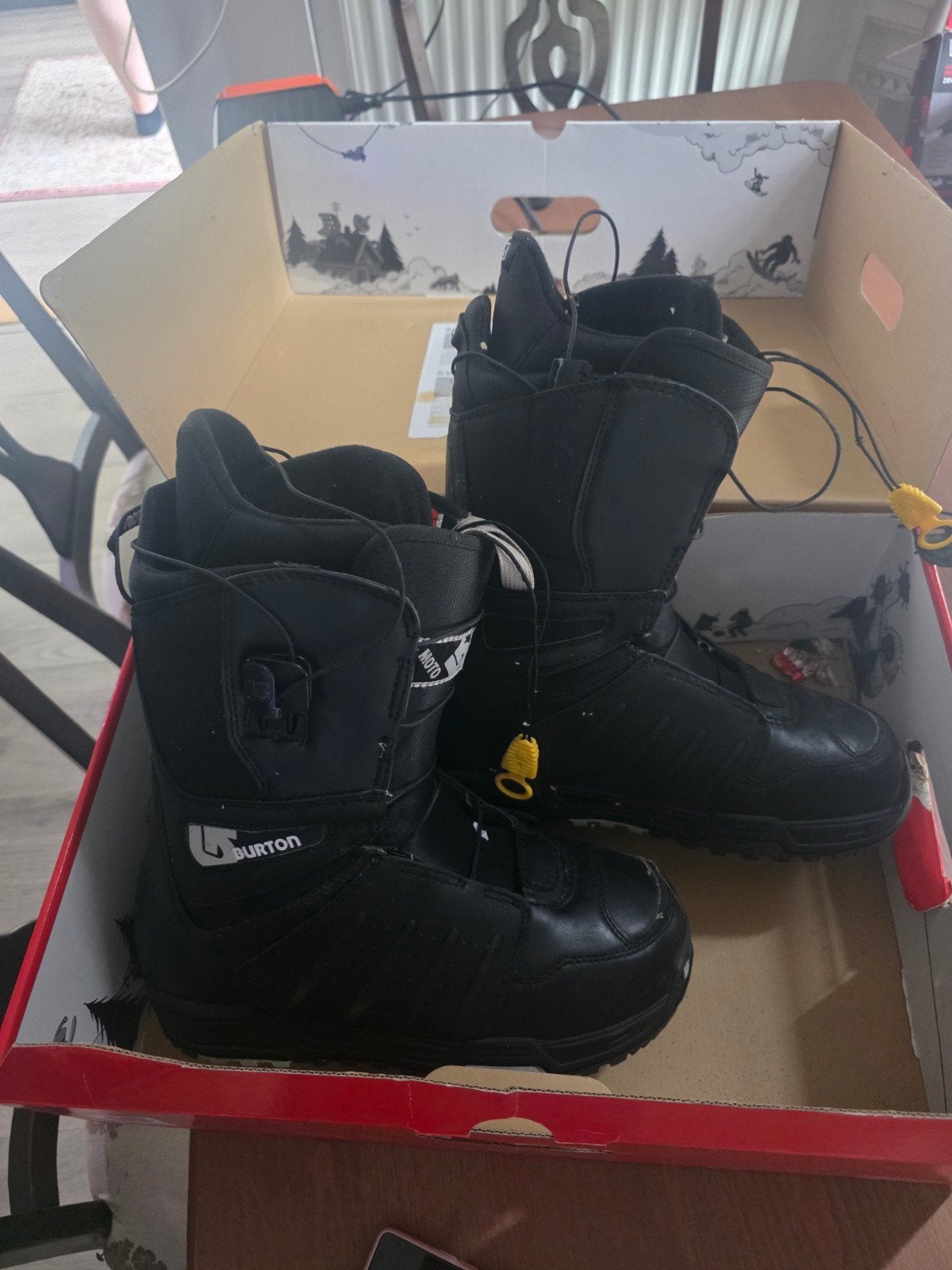 Burton Moto Snowboard Boots - Maat 42, Ophalen, Gebruikt, Schoenen