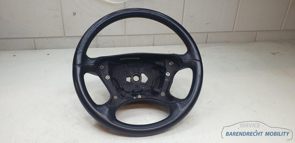 Stuurwiel Mercedes W209 CLK E SL stuur zwart leder origineel, Gebruikt, Mercedes-Benz AG, Mercedes-Benz, Ophalen of Verzenden