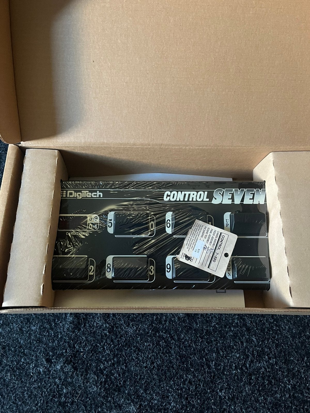 Digitech Control Seven Midi Foot Controller, Muziek en Instrumenten, Ophalen of Verzenden, Nieuw