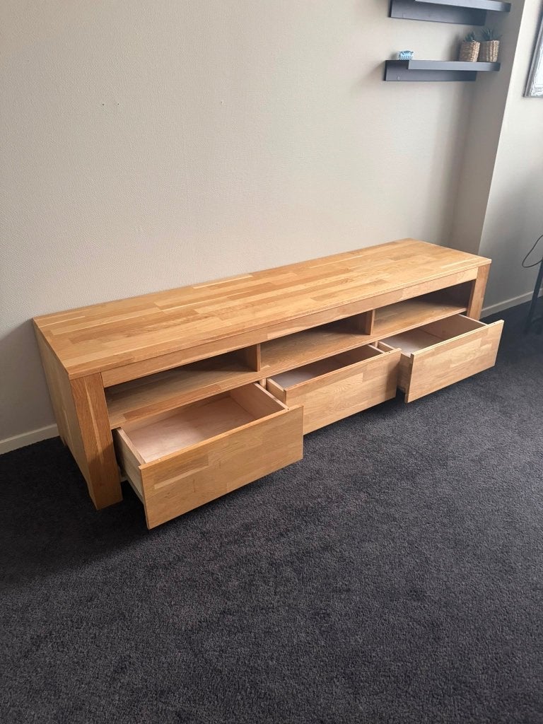Dressoir voor tv/tv meubel, Ophalen, Gebruikt, 150 tot 200 cm, Hout