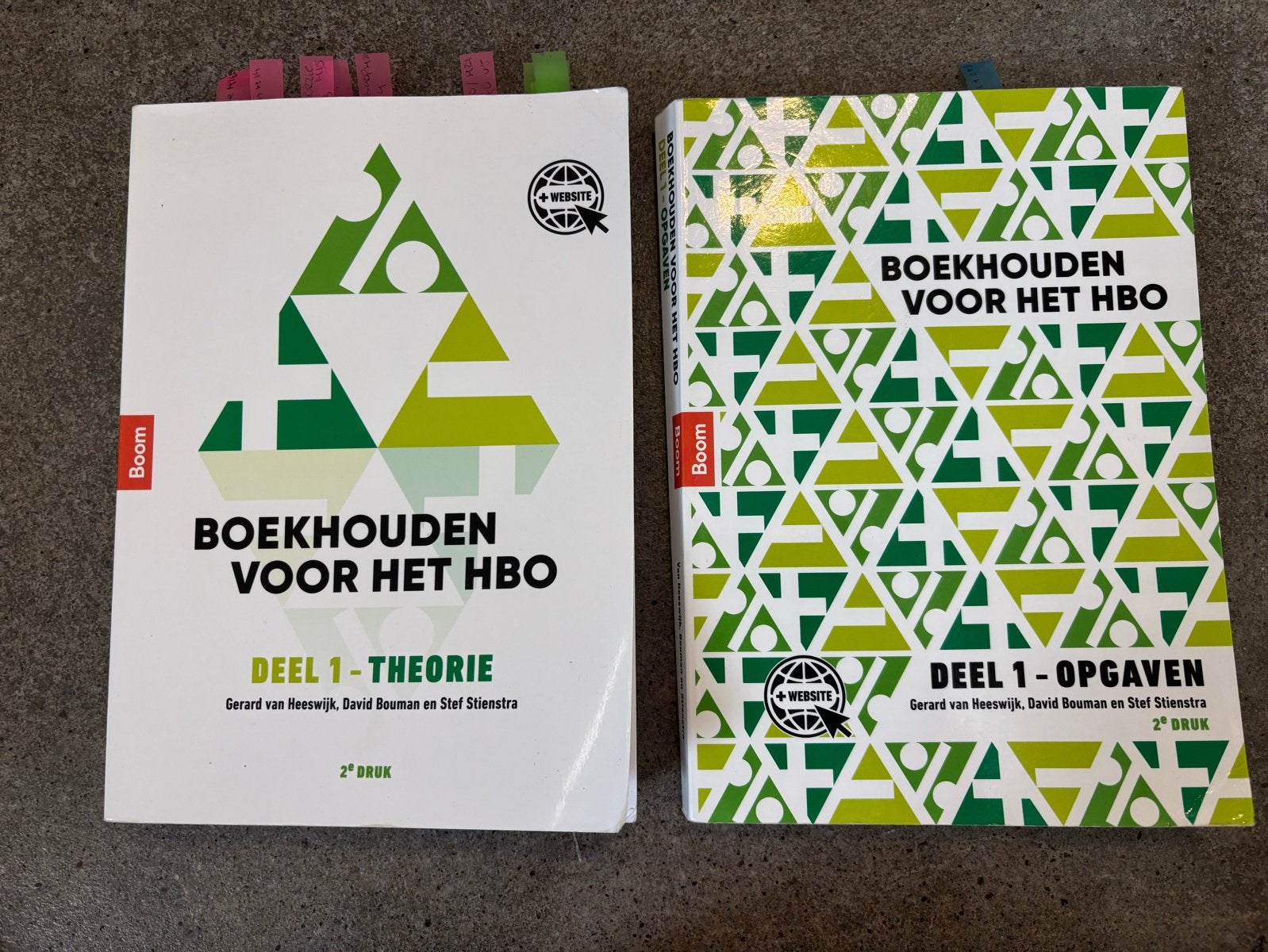 Boekhouden voor het HBO - Deel 1 Theorie & Opgaven, Ophalen of Verzenden, Gamma, Zo goed als nieuw, HBO