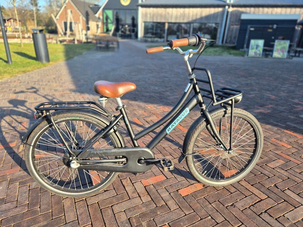 Batavus transportfiets 24", Fietsen en Brommers, Fietsen | Meisjes, Ophalen, Terugtraprem, Versnellingen, Batavus