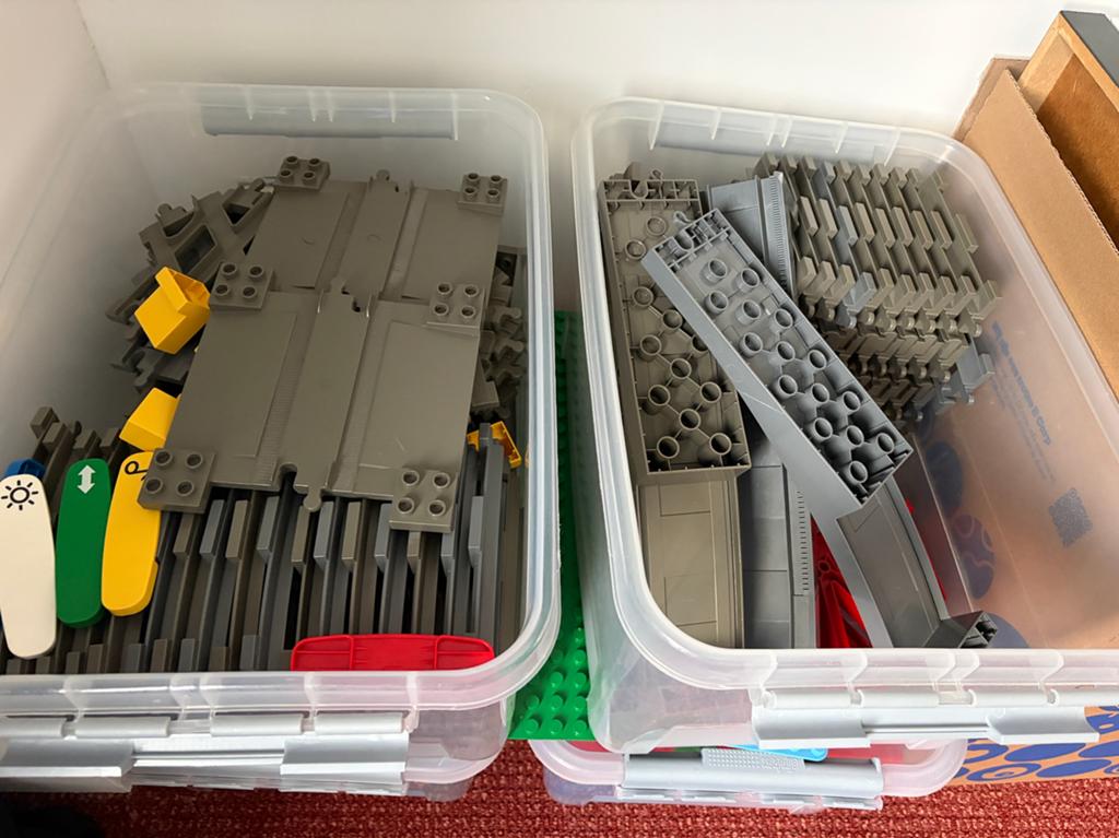 Lego duplo rails, Ophalen, Zo goed als nieuw