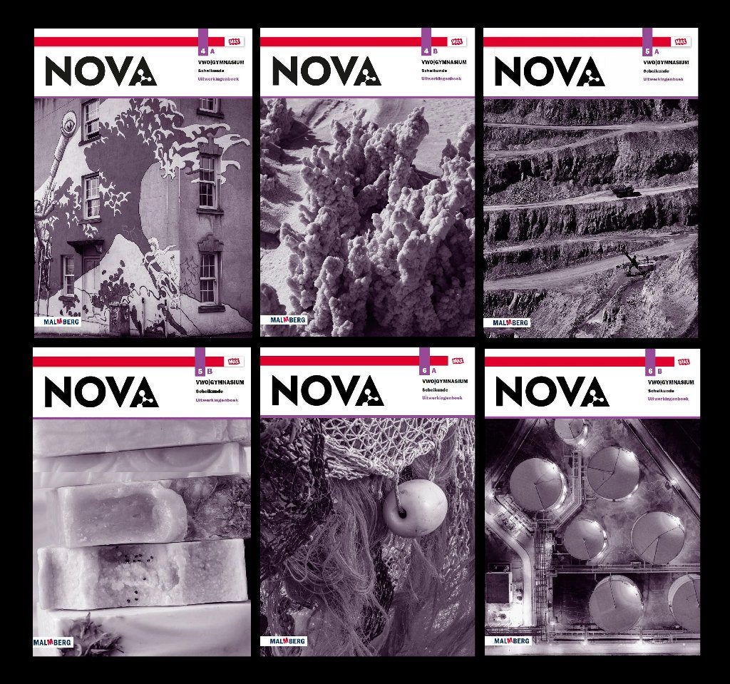 Nova Scheikunde Uitwerkingen VWO 4, VWO 5, VWO 6, Max Editie, VWO, Scheikunde, Nieuw, Ophalen of Verzenden