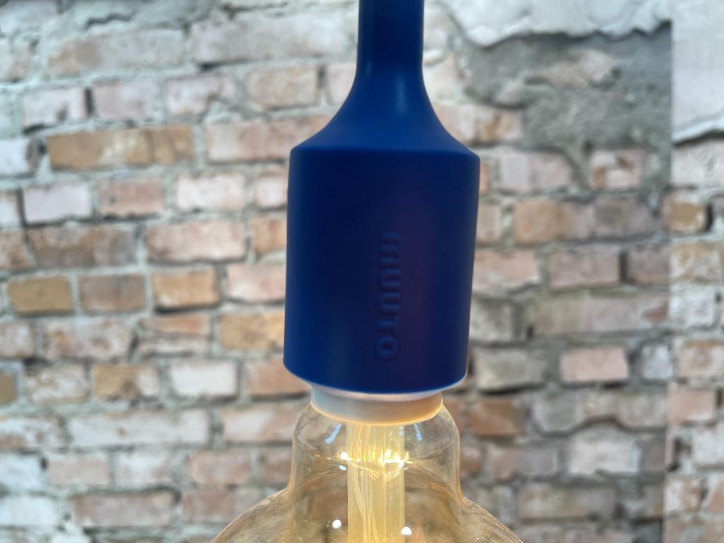 Muuto E27 blauw bij TheReSales, Ophalen of Verzenden, Zo goed als nieuw, Glas