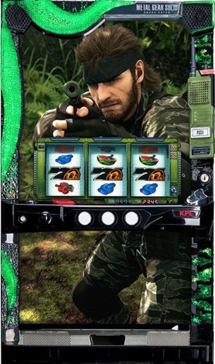 Metal Gear Solid Snake Eater Gokkast Pachislot, Verzamelen, Automaten | Gokkasten en Fruitautomaten, Gebruikt, Xxx, Xxx, Ophalen