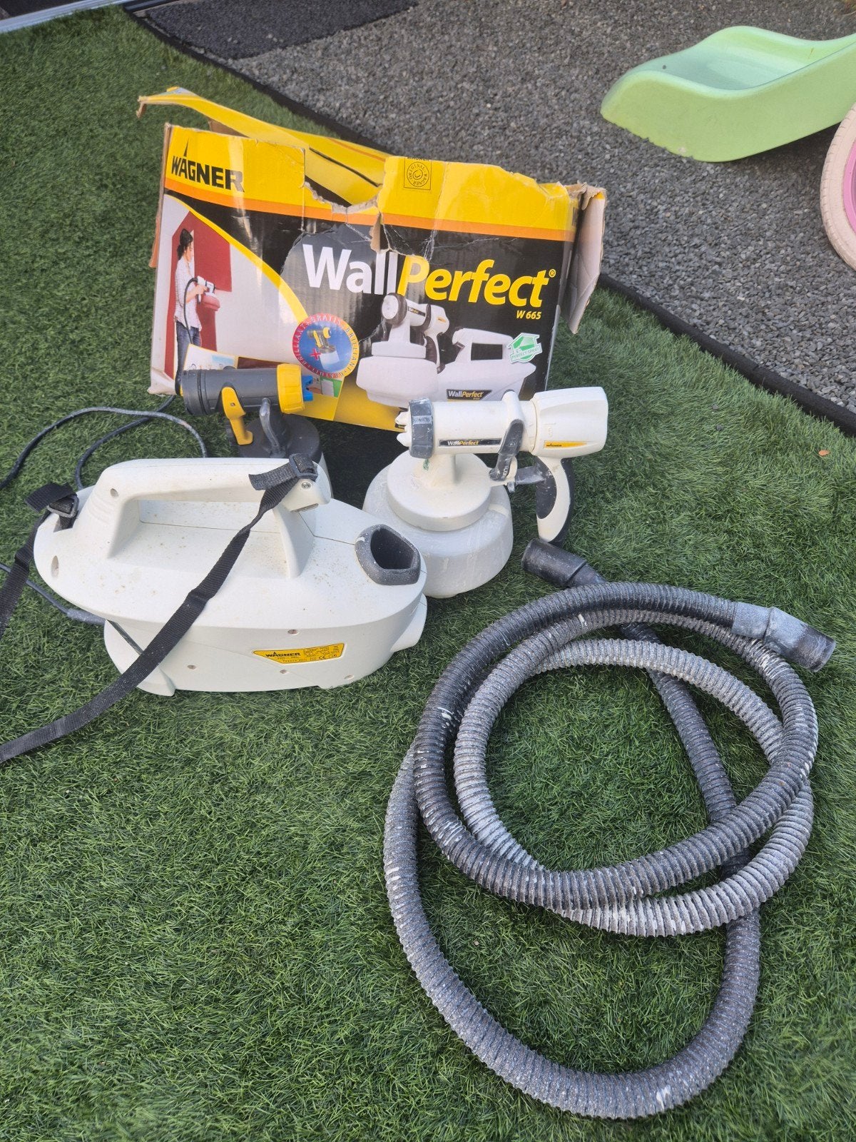 Wagner WallPerfect W665 Verfspuit - Gebruikt, Doe-het-zelf en Verbouw, Ophalen