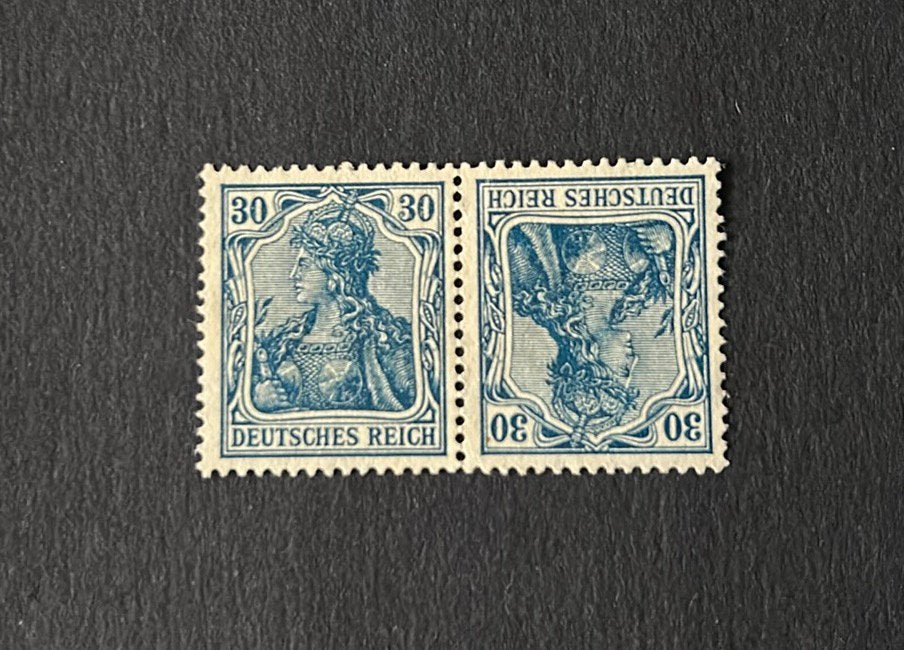 Deutsche Reich/Rijk zusammendrucke K2, Verzenden, Duitse Keizerrijk, Postfris